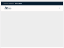 Tablet Screenshot of kivelhoward.com